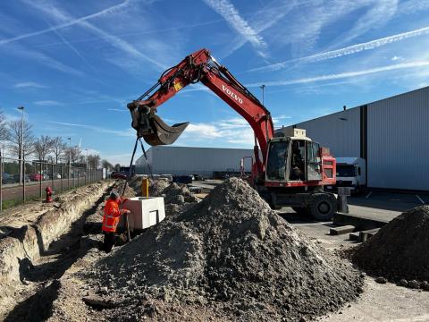 Tweede laadplein bij Sligro BS Amsterdam