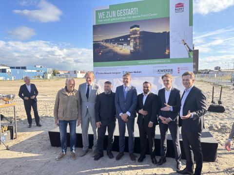 Start nieuwbouw 'De Kweker' op het Food Center Amsterdam
